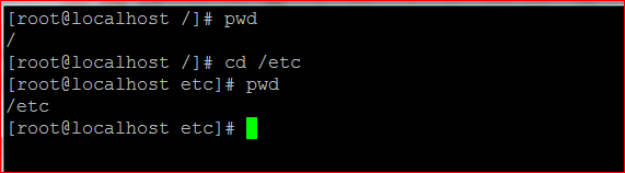 Comando cd Comando cd